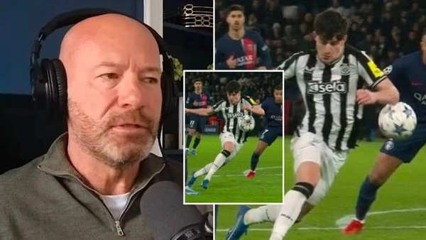 Alan Shearer Expresses Frustration Over Controversial PSG Penalty Against Newcastle