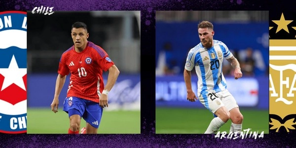 កំណត់អត្តសញ្ញាណ Chile vs Argentina 08:00 មិថុនា 26 Copa America