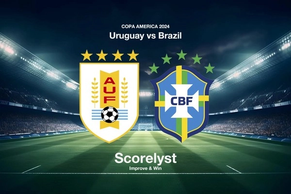 កំណត់អត្តសញ្ញាណ Uruguay vs Brazil 08:00 ថ្ងៃទី 7 ខែកក្កដា Copa America ឆ្នាំ 2024 – វគ្គពាក់កណ្តាលផ្តាច់ព្រ័ត្រ
